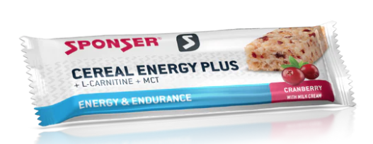 Sponser Cereal Energy Plus Bar Cranberry (40 G)