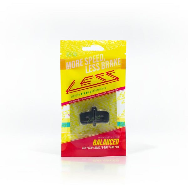 651 LESS BALANCED BRAKE PADS SHIMANO SAINT - ZEE - XT - XTR / TRP QUADIEM - SL - SLATE - The Bike Project Bnh 23
