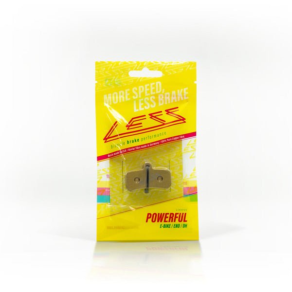 651 LESS POWERFUL BRAKE PADS SHIMANO SAINT - ZEE - XT - XTR / TRP QUADIEM - SL - SLATE - The Bike Project Bnh 23