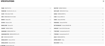 Bicicleta Merida Reacto 6000 2026 - The Bike Project Bnh 23