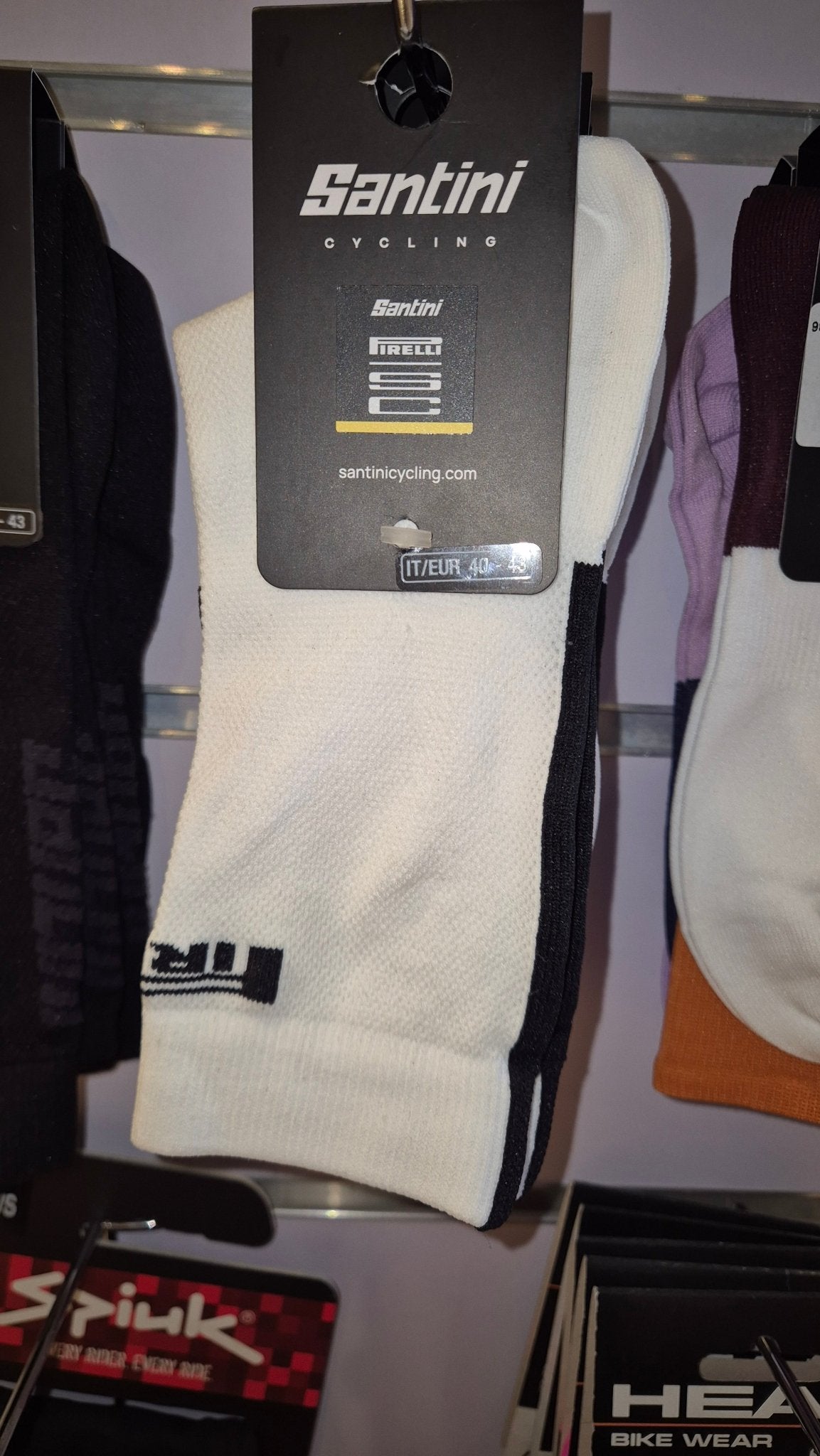 Calcetines Santini Pirelli - The Bike Project Bnh 23