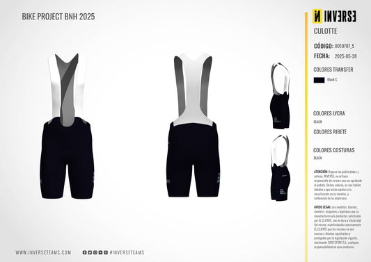 Culote The Bike Project Bnh 2025/26 - The Bike Project Bnh 23