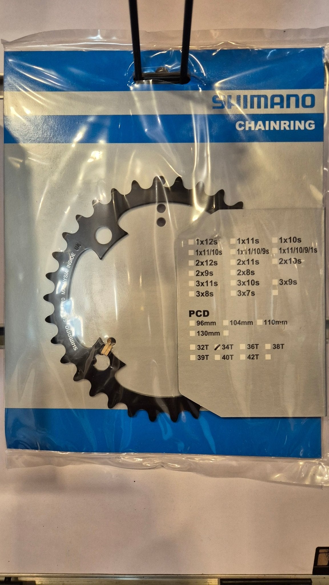 Plato Shimano 34 dientes Steps - The Bike Project Bnh 23